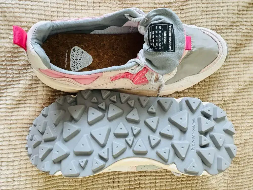Flower Mountain Yamano 3 Women's Sneakers in Rose Pink/Grey